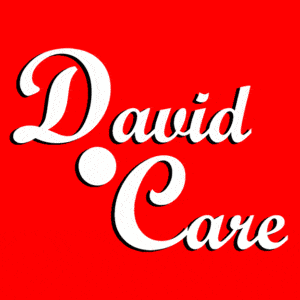 David care logo red white symmetrisch